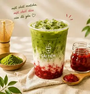 Hình ảnh Matcha dâu