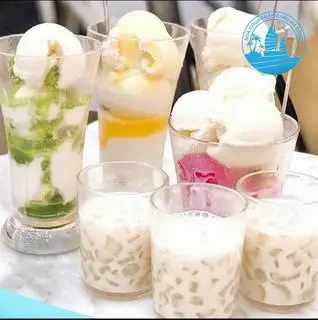 Hình ảnh Sữa chua trân châu trắng cốt dừa
