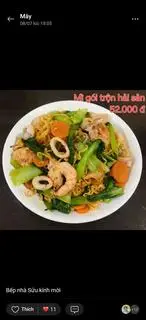 Hình ảnh Mì gói trộn hải sản