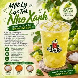 Hình ảnh Lục Trà Nho Xanh