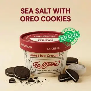Hình ảnh Kem Muối Bánh Oreo - Hộp 100ml