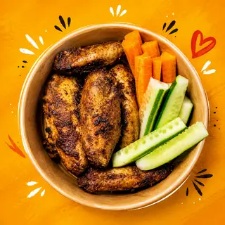 Hình ảnh Cánh giữa đút lò - 3pcs - S - 85g - wings