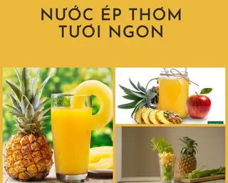 Hình ảnh Nước Ép Thơm - Ly
