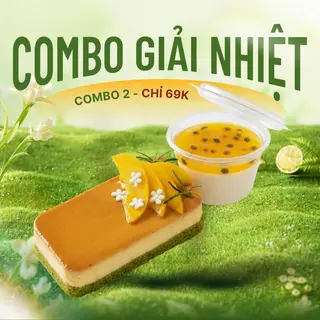Hình ảnh Bánh Flan Gato - Combo Giải Nhiệt