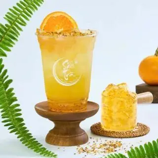 Hình ảnh Trà Ô Long quýt quế hoa