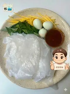 Hình ảnh Bánh tráng chấm sốt đặc biệt