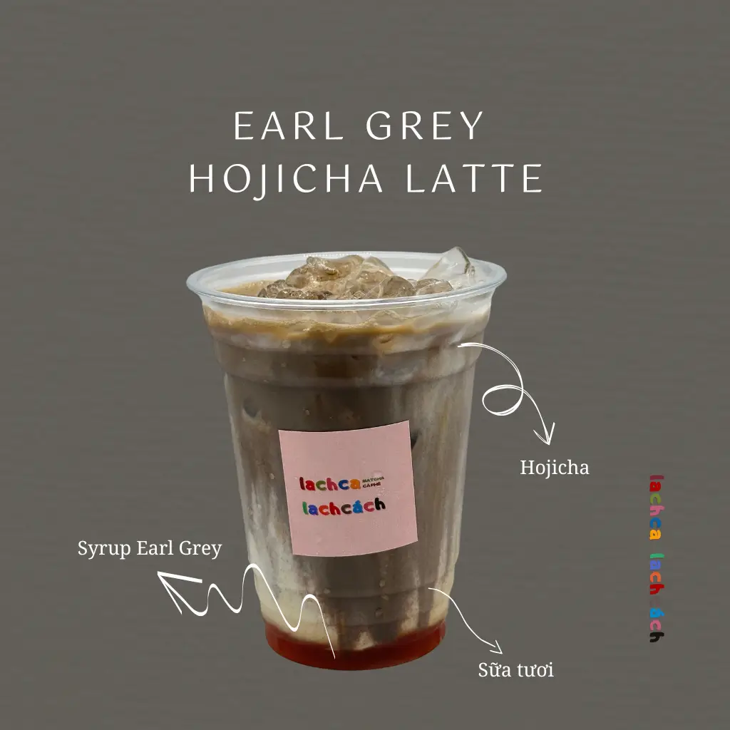 Hình ảnh Earl Grey Houjicha 