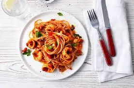 Hình ảnh SPAGHETTI SPICY SEAFOOD TOMATOES SAUCE
