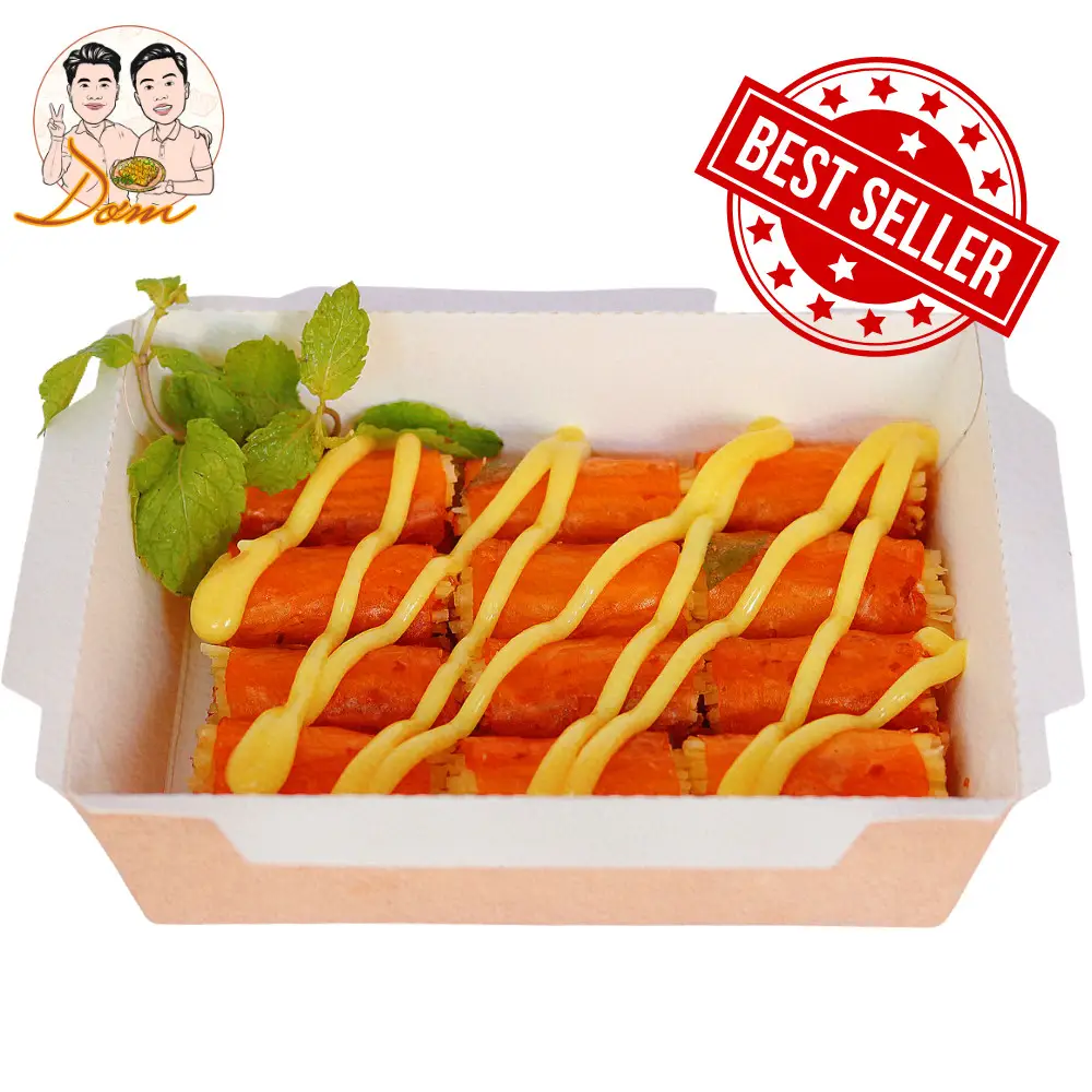 Hình ảnh Bánh tráng cuộn bơ sốt me