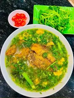 Hình ảnh Bánh đa cá rô tô thường