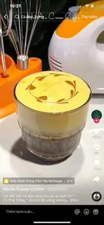 Hình ảnh Cafe kem trứng