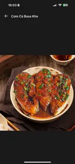 Hình ảnh Cơm Cá Basa Kho