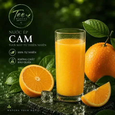 Hình ảnh Cam ép nguyên chất