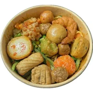 Hình ảnh mì siu kay full topping tặng ly nước