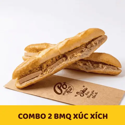 Hình ảnh Combo 2 Bánh Mì Que Xúc xích
