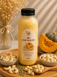 Hình ảnh SỮA HẠT ĐIỀU - HẠT SEN - BÍ ĐỎ