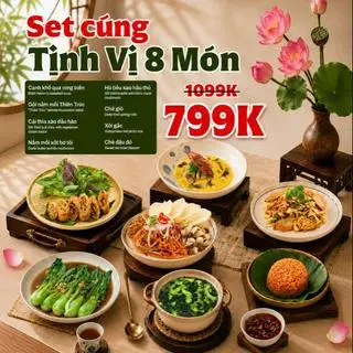 Hình ảnh Set Cúng Tịnh Vị