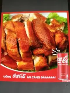 Hình ảnh 1/2 gà quay + coca