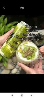 Hình ảnh Trà sữa cốm 500ml