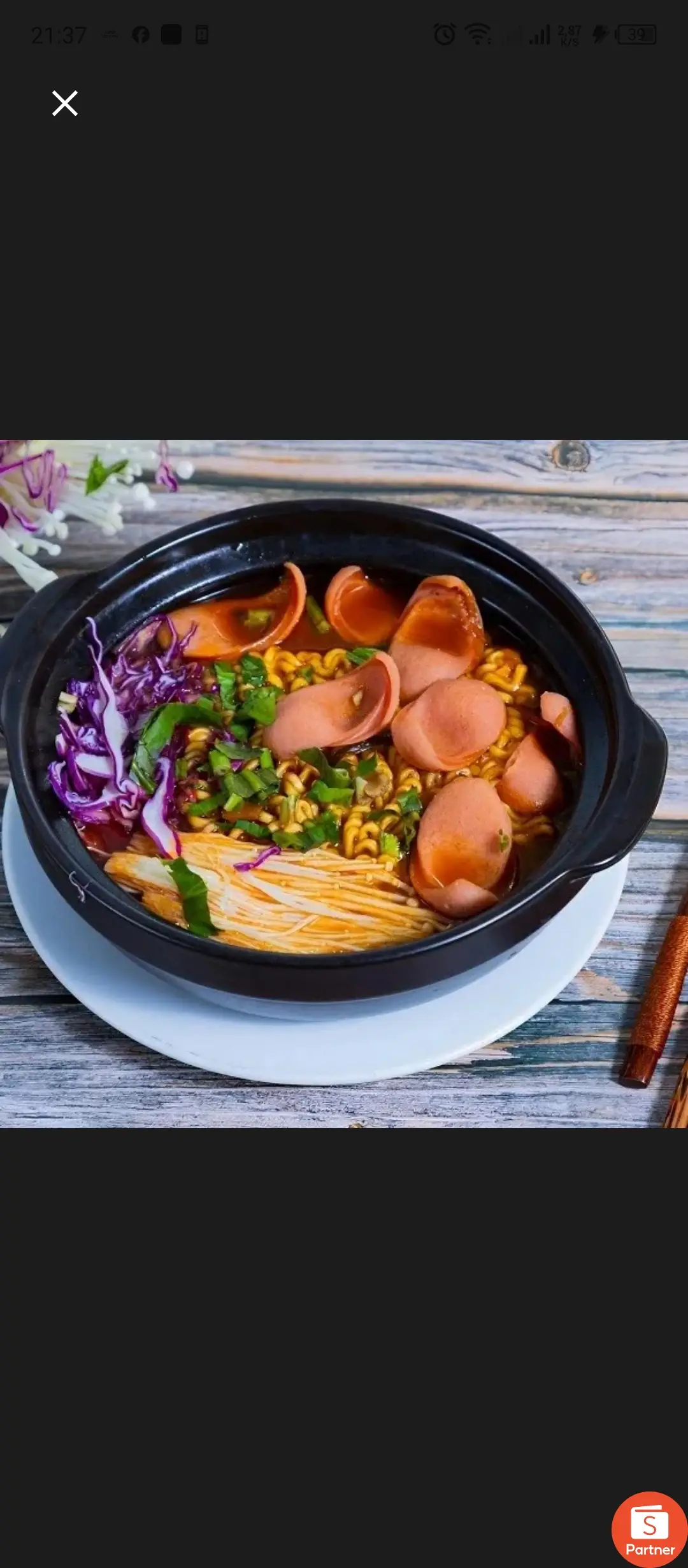 Hình ảnh Mỳ Cay Xúc Xích