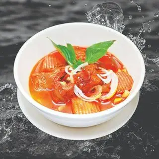 Hình ảnh Hủ Tíu Rau Củ Bò Kho + Tặng 1 Nước Sâm rong biển