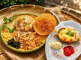 Hình ảnh Combo xôi ghẹ đặc biệt - mai cua phô mai