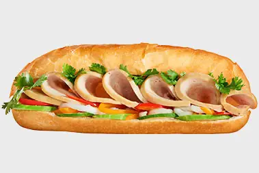 Hình ảnh Bánh mì chả lụa