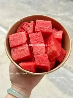 Hình ảnh Dưa Hấu + Muối Chấm