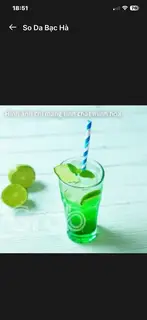 Hình ảnh Soda Bạc Hà