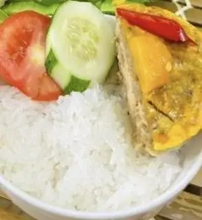 Hình ảnh Cơm Tấm Mắm Cá Linh Chưng (Ko Trứng Muối)