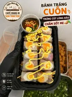 Hình ảnh Bánh tráng cuộn sốt me