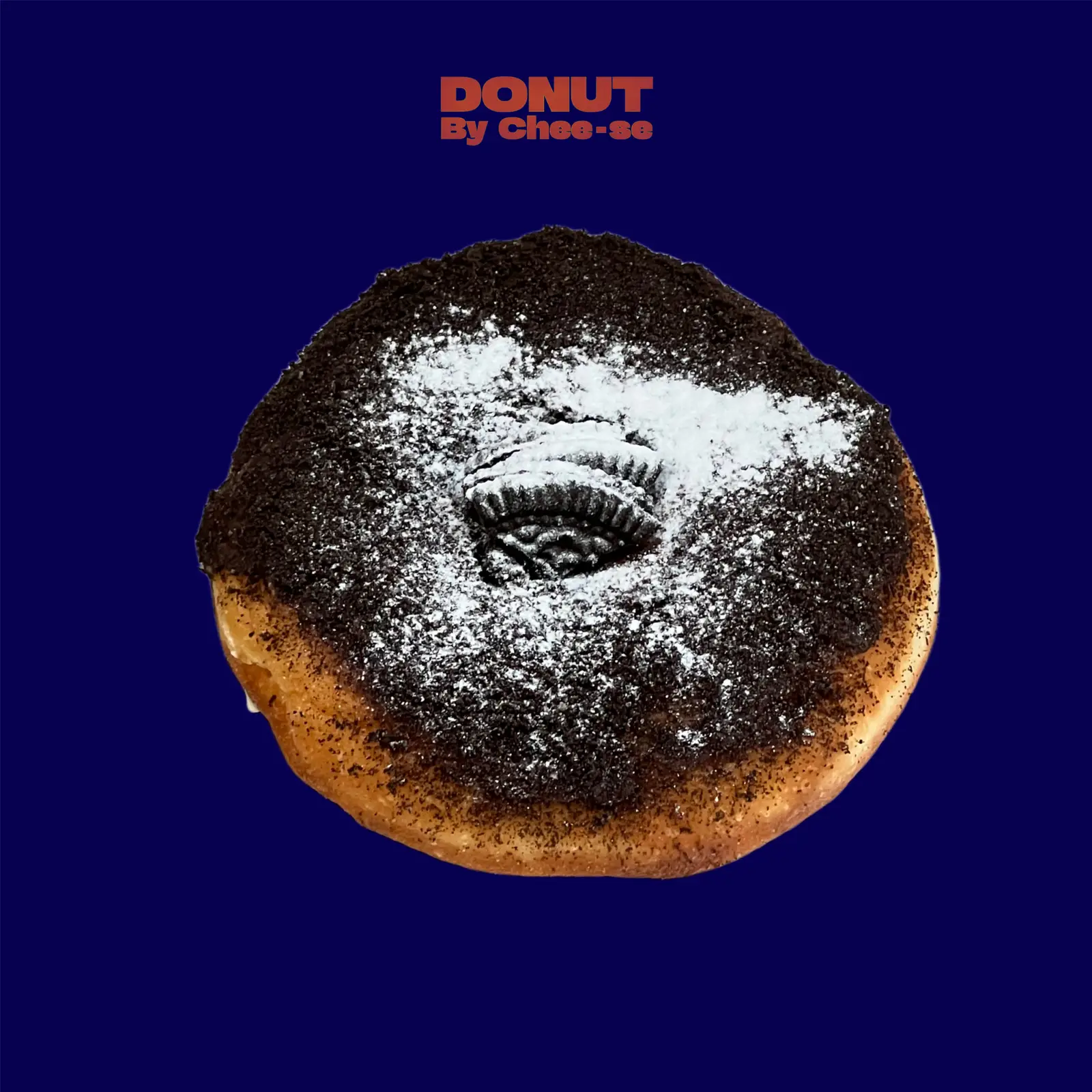 Hình ảnh Donut Nhân Kem Socola cookie