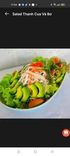 Hình ảnh Salad thanh cua và bơ