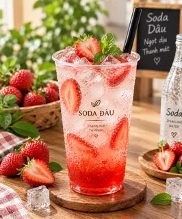Hình ảnh Soda dâu