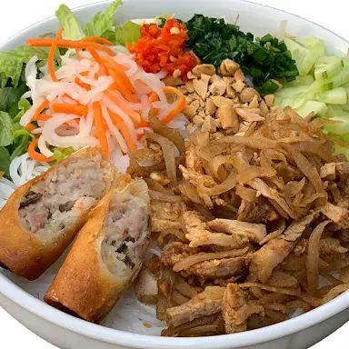 Hình ảnh Bún chả giò - bì