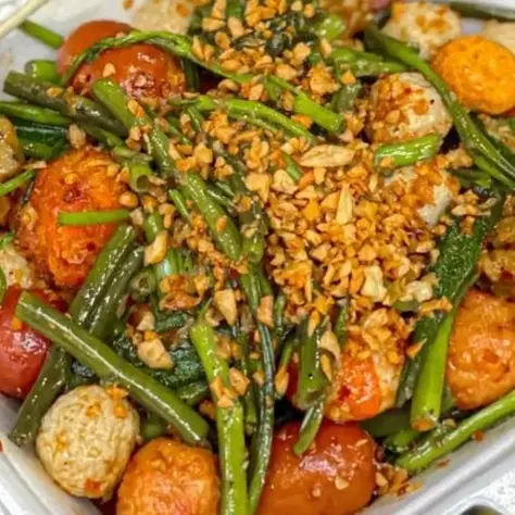 Hình ảnh Viên chiên mắm tỏi