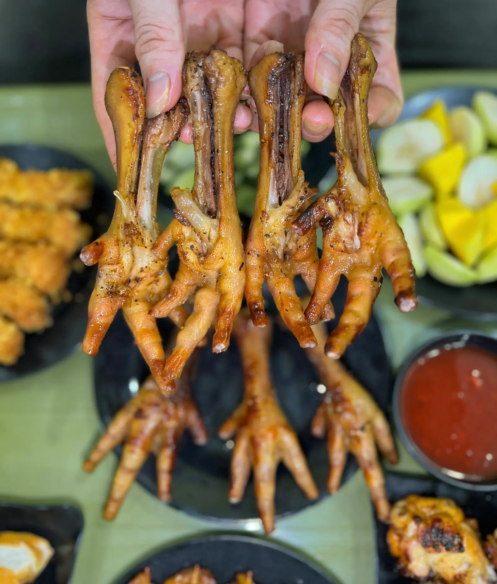 Hình ảnh Combo 6 chân gà - 2 cánh gà