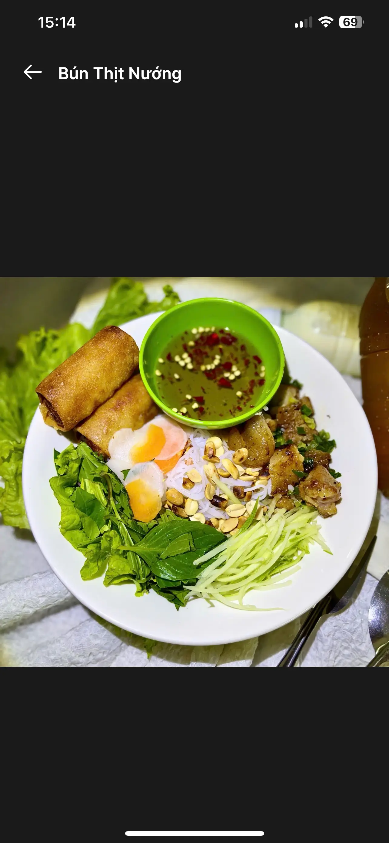 Hình ảnh Bún Thịt Nướng