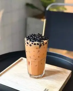 Hình ảnh Hồng trà sữa trân châu
