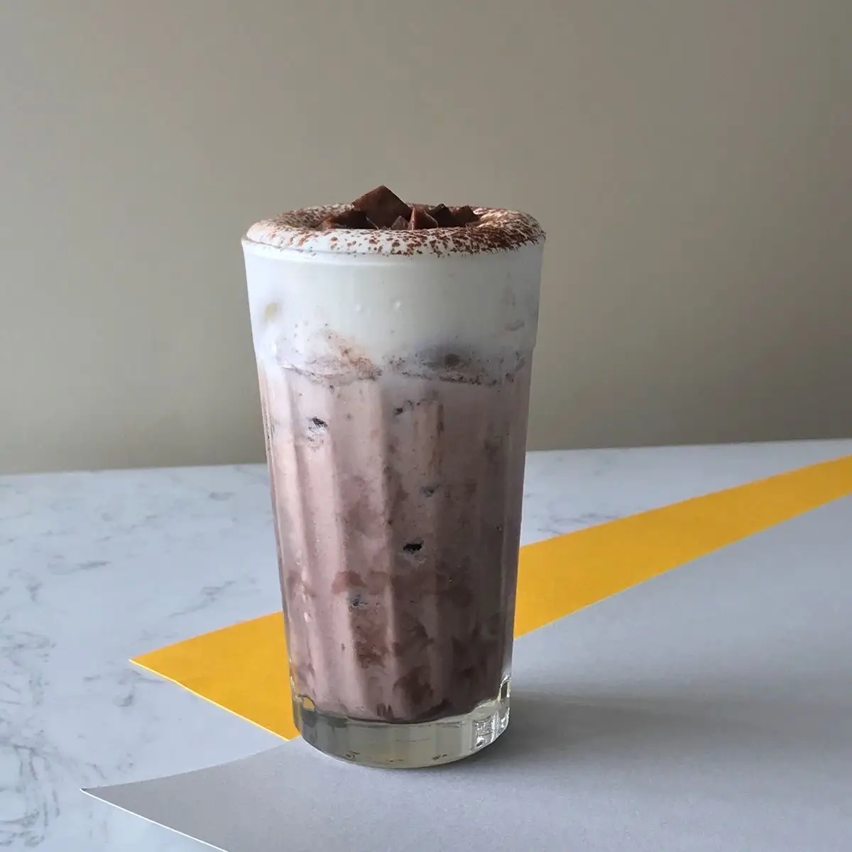 Hình ảnh cacao latte kem muối