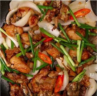 Hình ảnh Ếch chiên nước mắm