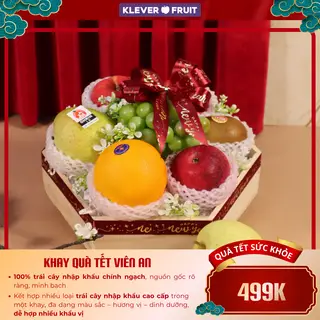 Hình ảnh [TẾT 2026] Hộp Quà Tết Viên An - Quà Trái Cây Tết - Klever Fruit