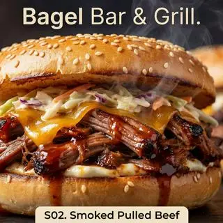 Hình ảnh S02. Smoked Pulled Beef Bagel