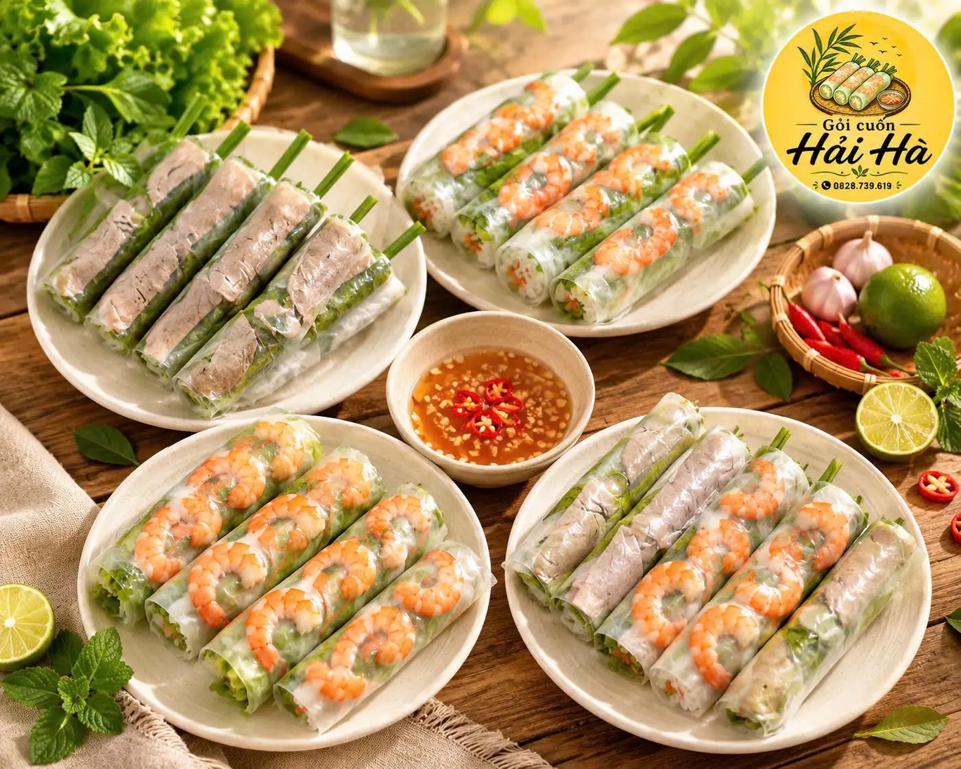 Hình ảnh 1 Gỏi Cuốn Tôm Thịt