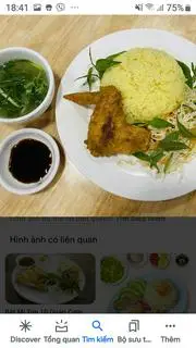 Hình ảnh CƠM chiên cánh gà giòn 