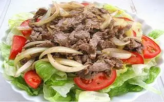 Hình ảnh Cơm bò xào hành 