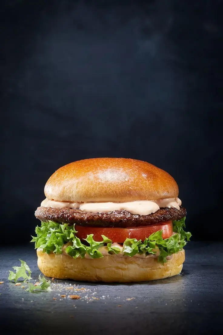 Hình ảnh Burger bò