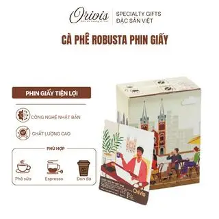 Hình ảnh Cà Phê Phin Giấy Robusta
