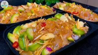 Hình ảnh Gân bò sốt Thái – giòn sần sật - cay tê đầu lưỡi