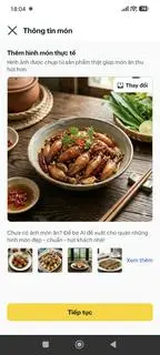 Hình ảnh mực chiên sốt thái